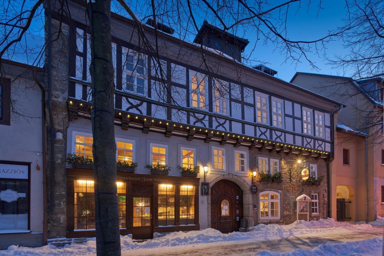 Готель Brauhaus Zum Loewen Мюльгаузен Екстер'єр фото